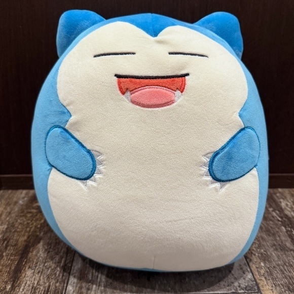 Squishmallows Pokemon 10 inch Snorlax Plush Collectible Blue White Soft NEW - Picture 2 of 9